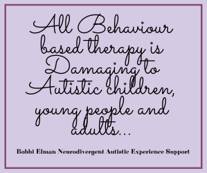 Writing on a purple background